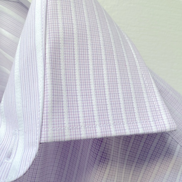 NWT Jasper Conran Tailored Fit 100% Cotton Bottom Up Men's Shirt Neck Size 15" ! - Picture 5 of 12